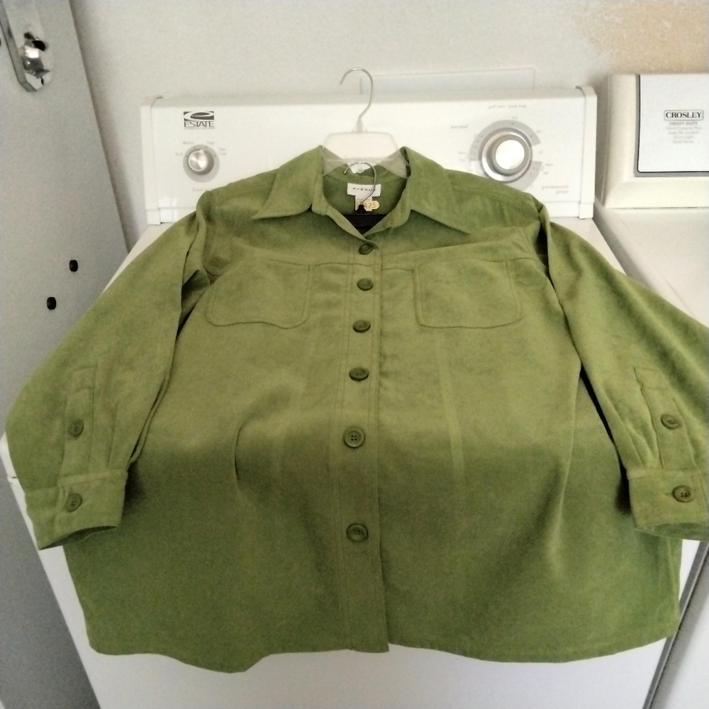 Vintage Avenue Complete Skirt Ensemble Lime Green 14/16 - Picture 12 of 13